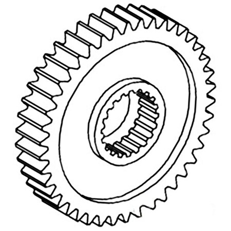 Aftermarket Constant Mesh Transmission Gear Fits Massey Ferguson 135 165 175 235 245 1862422M1
